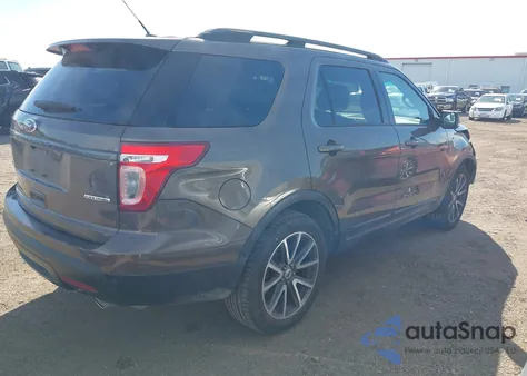 2015 Ford Explorer Xlt из США, поврежденный, VIN 1FM5K7D89FGC21598